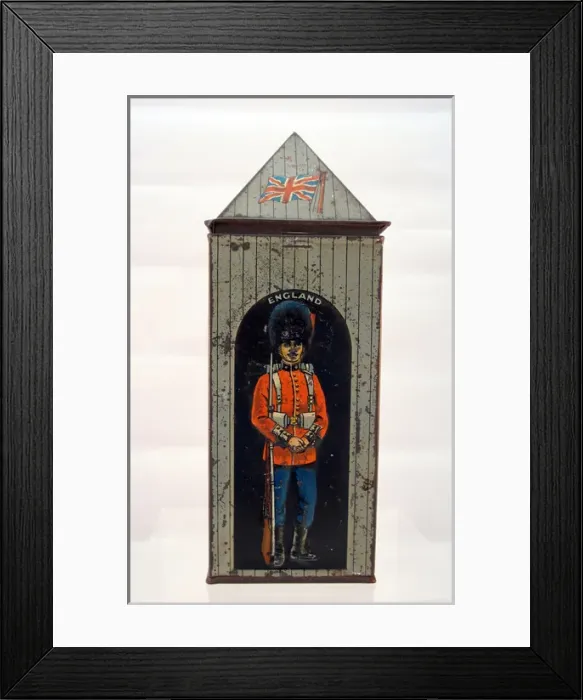 Framed Print : Tea Caddy in the form of a sentry box Framed Print : Tea Caddy in the form of a sentry box