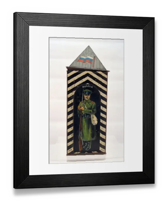 Framed Print : Tea Caddy in the form of a sentry box Framed Print : Tea Caddy in the form of a sentry box