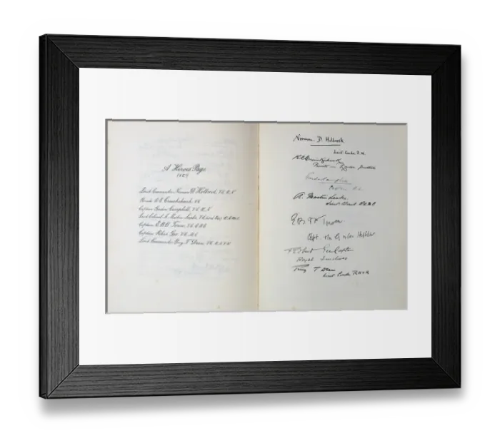 Framed Print : British Legion Album - for Field Marshal Earl Haigs Appeal Framed Print : British Legion Album - for Field Marshal Earl Haigs Appeal