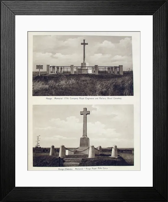 Framed Print : 24 British War Memorial photographs Framed Print : 24 British War Memorial photographs
