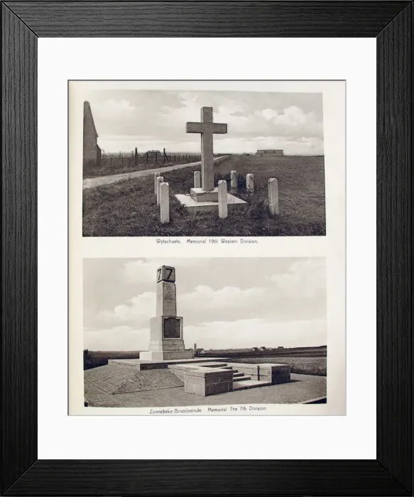 Framed Print : 24 British War Memorial photographs Framed Print : 24 British War Memorial photographs