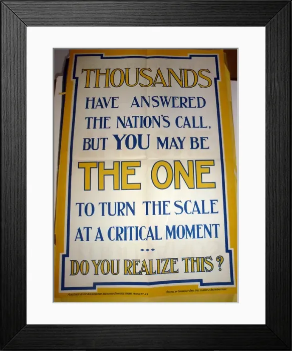 Framed Print : Thousands have Answered the Nations Call Framed Print : Thousands have Answered the Nations Call