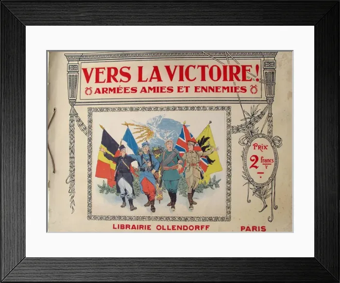 Framed Print : Vers La Victoire ! Arm饳Amies et Ennemies Framed Print : Vers La Victoire ! Arm饳Amies et Ennemies