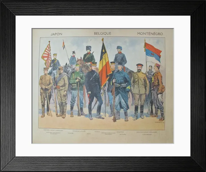 Framed Print : Vers La Victoire ! Arm饳Amies et Ennemies Framed Print : Vers La Victoire ! Arm饳Amies et Ennemies