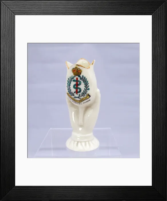 Framed Print : Hewitt & Leadbeater Willow Potteries china flower vase Framed Print : Hewitt & Leadbeater Willow Potteries china flower vase