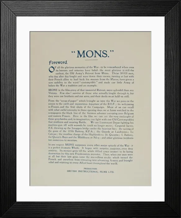 Framed Print : Mons - The History of the Immortal Retreat