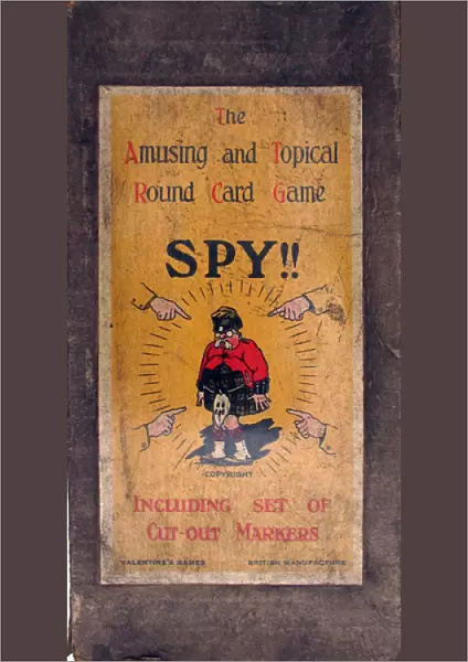 Spy - WWI Round Card Game made by Valentines Games