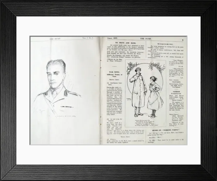 Framed Print : The Dump - XXIII Division magazine Framed Print : The Dump - XXIII Division magazine