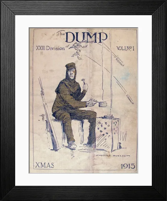 Framed Print : The Dump - XXIII Division magazine Framed Print : The Dump - XXIII Division magazine