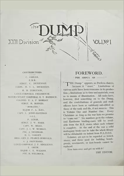 The Dump - XXIII Division magazine