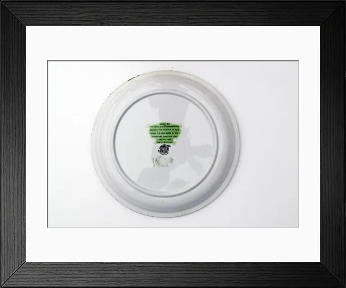 Framed Print : Plate - When the ell is it goin to be strawberry Framed Print : Plate - When the ell is it goin to be strawberry