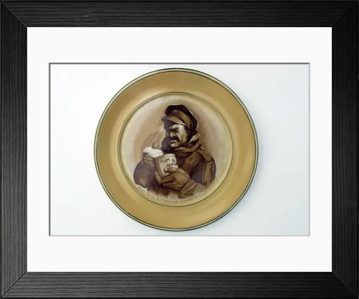 Framed Print : Plate - When the ell is goin to be strawberry Framed Print : Plate - When the ell is goin to be strawberry