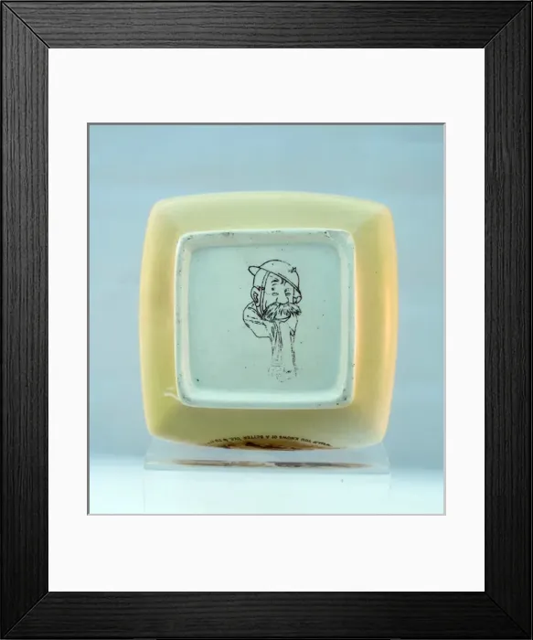 Framed Print : Tea caddy - Bairnsfatherware Framed Print : Tea caddy - Bairnsfatherware
