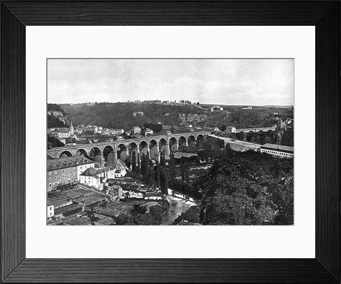 Framed Print : Grand Duchy of Luxembourg Framed Print : Grand Duchy of Luxembourg
