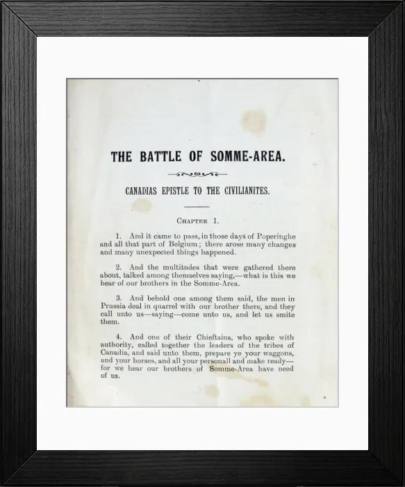 Framed Print : The Dumbells - 3rd Canadian Division Concert Party Framed Print : The Dumbells - 3rd Canadian Division Concert Party