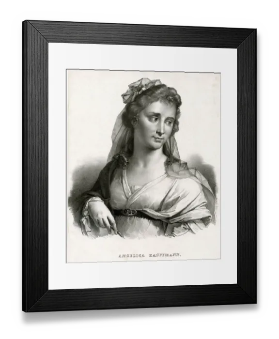 Framed Print : Angelica Kauffman Framed Print : Angelica Kauffman
