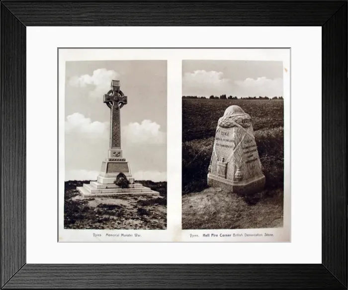 Framed Print : 24 British War Memorial photographs Framed Print : 24 British War Memorial photographs