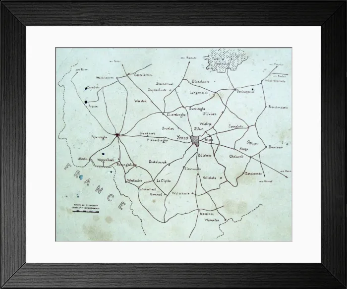 Framed Print : 24 British War Memorial photographs Framed Print : 24 British War Memorial photographs