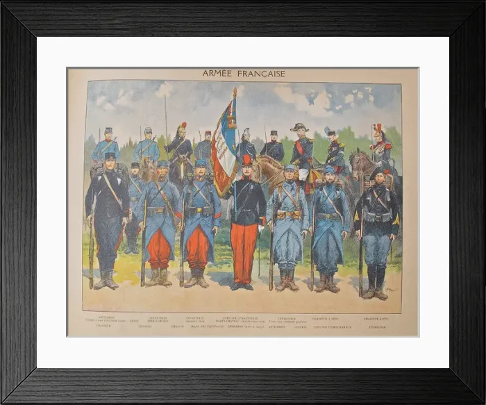 Framed Print : Vers La Victoire ! Arm饳Amies et Ennemies Framed Print : Vers La Victoire ! Arm饳Amies et Ennemies