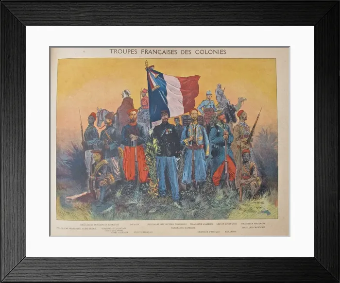 Framed Print : Vers La Victoire ! Arm饳Amies et Ennemies Framed Print : Vers La Victoire ! Arm饳Amies et Ennemies