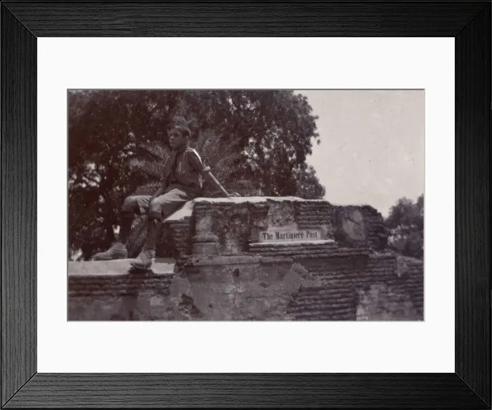 Framed Print : Scout of the 1st Lucknow Troop, India Framed Print : Scout of the 1st Lucknow Troop, India