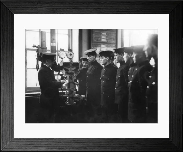 Framed Print : Training session, sprinkler installations Framed Print : Training session, sprinkler installations