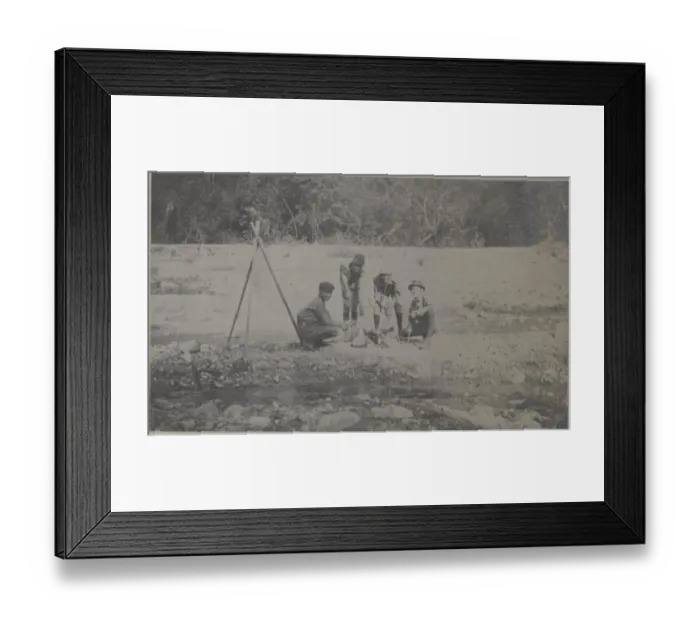 Framed Print : Kingston scouts bivouacking, Jamaica Framed Print : Kingston scouts bivouacking, Jamaica