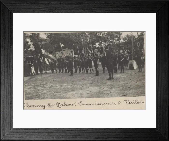 Framed Print : Combermere Scout Troop (1st Barbados) Framed Print : Combermere Scout Troop (1st Barbados)