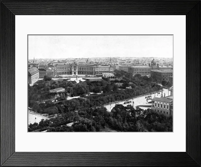 Framed Print : Vienna at the beginning of World War I Framed Print : Vienna at the beginning of World War I