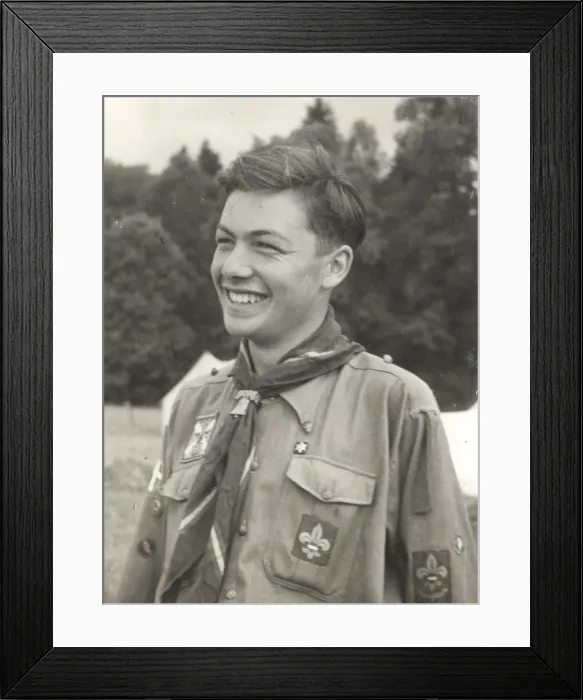 Framed Print : Austrian boy scout Framed Print : Austrian boy scout