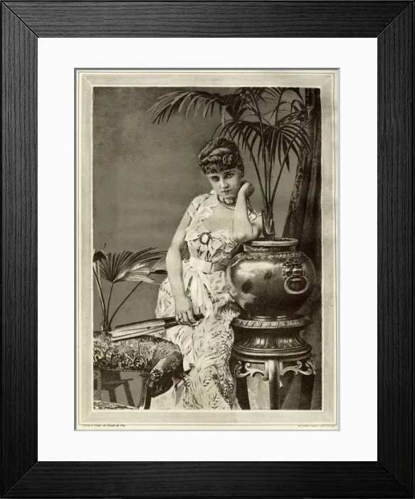 Framed Print : May Fortescue, actress Framed Print : May Fortescue, actress