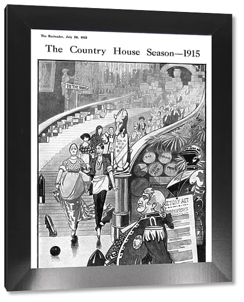 The Country House Season 1915 by Charles Robinson, WW1