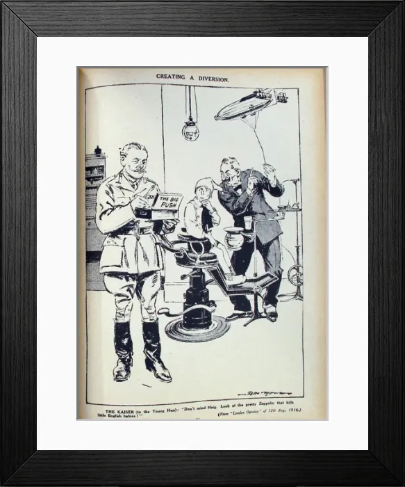 Framed Print : One Hundred War Cartoons from LONDON OPINION Framed Print : One Hundred War Cartoons from LONDON OPINION