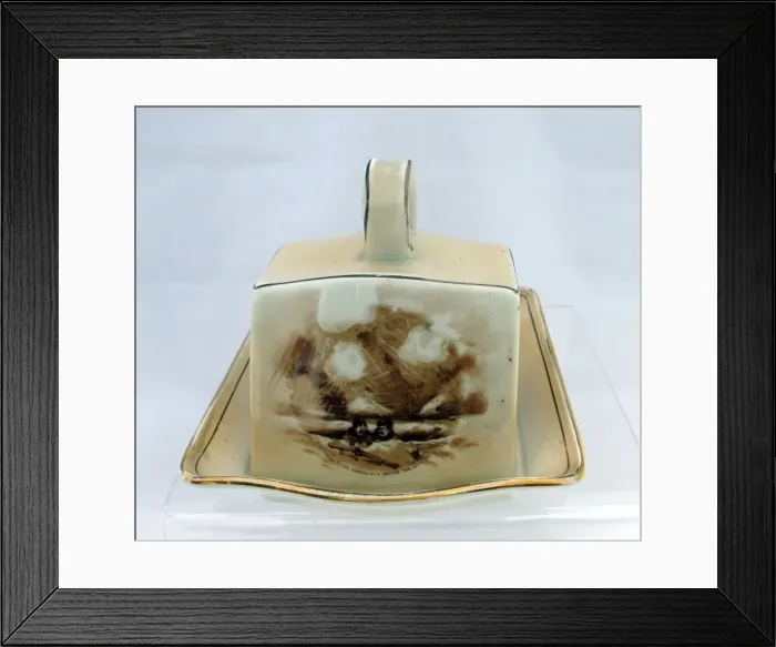Framed Print : Cheese dish - Bairnsfatherware Framed Print : Cheese dish - Bairnsfatherware