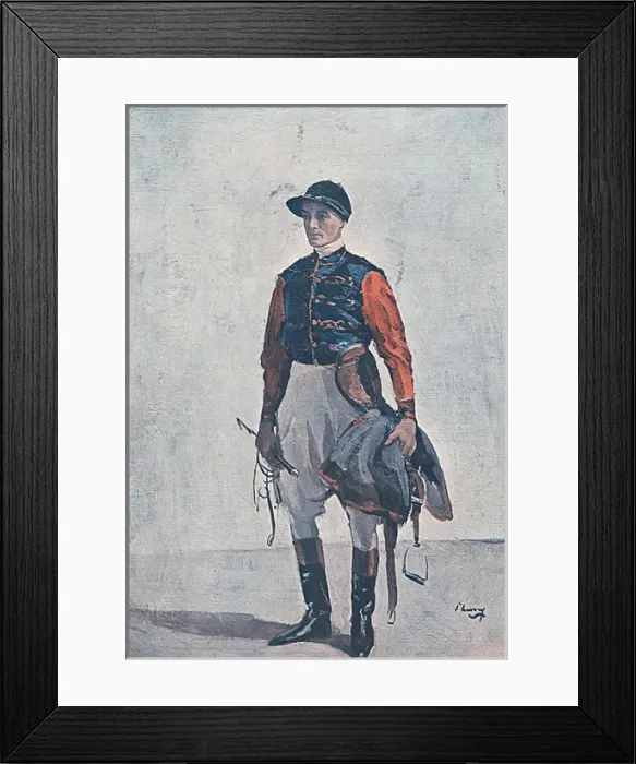 Framed Print : Our Greatest Jockey Framed Print : Our Greatest Jockey