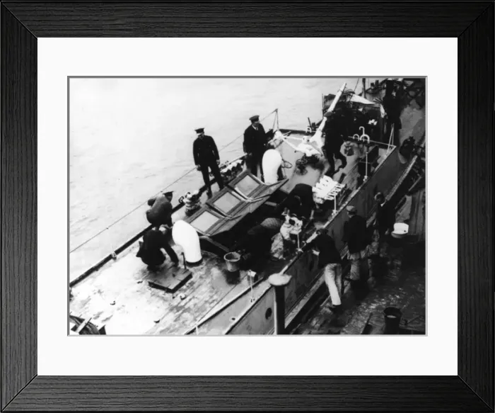 Framed Print : Massey Shaw fireboat on the River Thames Framed Print : Massey Shaw fireboat on the River Thames