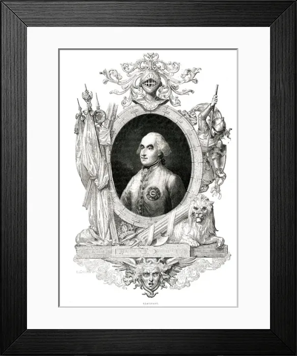 Framed Print : Count of Clerfayt Framed Print : Count of Clerfayt