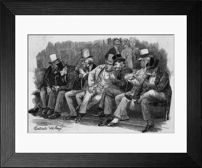 Framed Print : Spectators at the Eton v Harrow match at Lord s Framed Print : Spectators at the Eton v Harrow match at Lord s