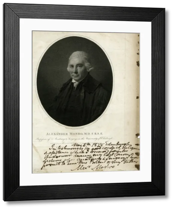 Framed Print : Alexander Monro, MD, FRS, Edinburgh Framed Print : Alexander Monro, MD, FRS, Edinburgh