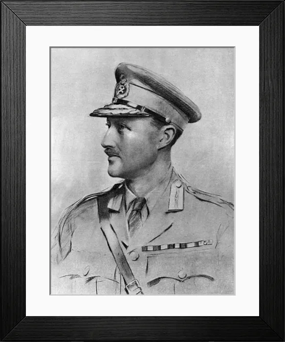 Framed Print : Brigadier-General Frank Ramsay Framed Print : Brigadier-General Frank Ramsay