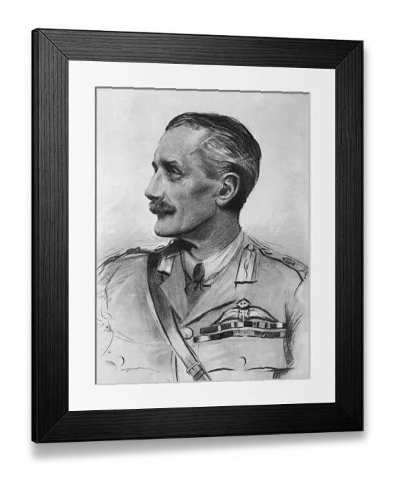 Framed Print : Lieut. -General Sir David Henderson by Percival Anderson Framed Print : Lieut. -General Sir David Henderson by Percival Anderson