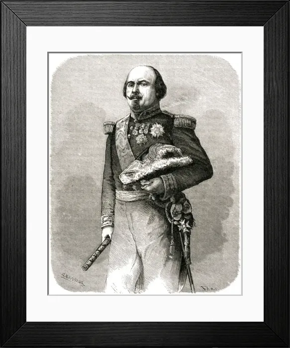 Framed Print : Francois Certain Canrobert Framed Print : Francois Certain Canrobert