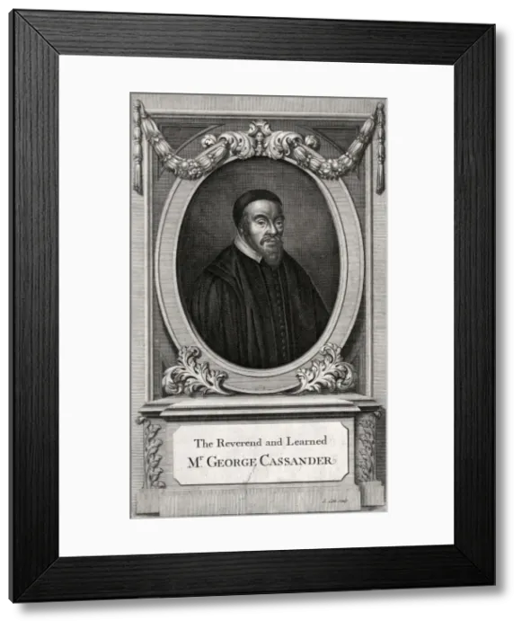 Framed Print : George Cassander (or Cassant) Framed Print : George Cassander (or Cassant)