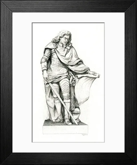 Framed Print : Nicolas de Catinat - French military commander Framed Print : Nicolas de Catinat - French military commander