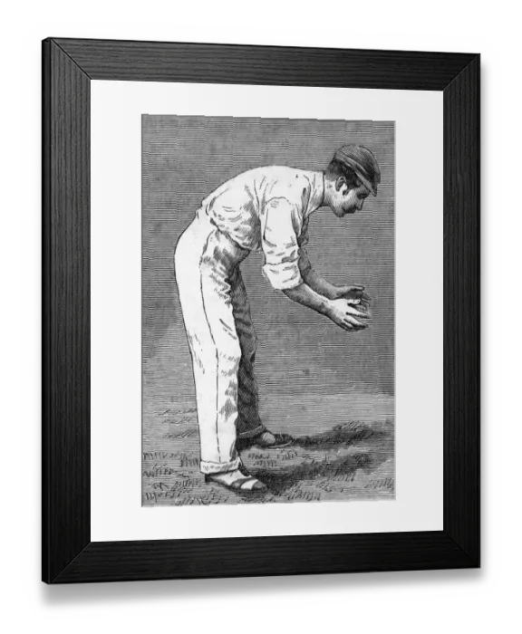 Framed Print : Cricket Short Slip Framed Print : Cricket Short Slip