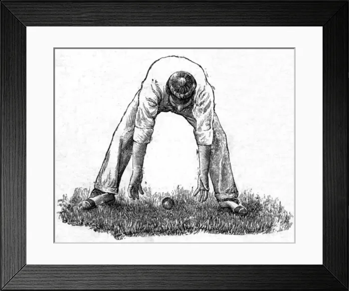 Framed Print : Cricket Fielding (wrong!) Framed Print : Cricket Fielding (wrong!)