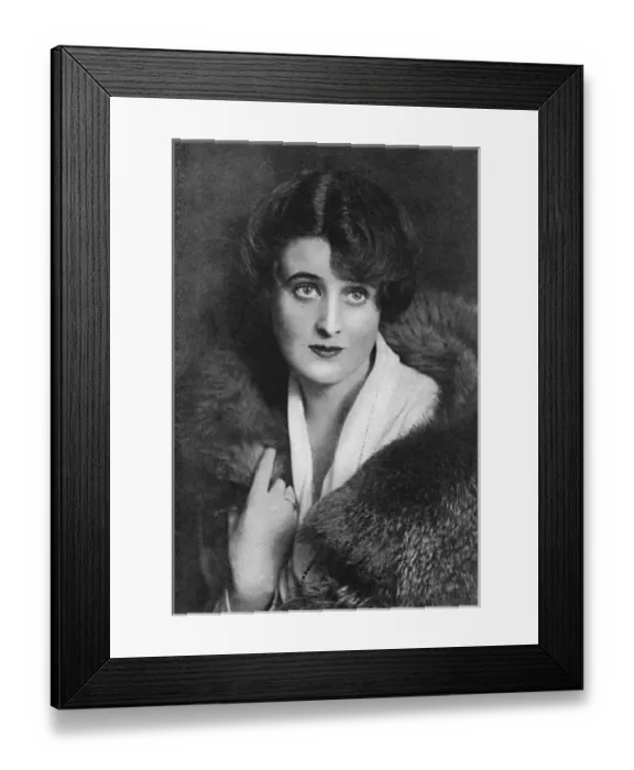Framed Print : Ivy Duke, starring in Maid of the Mountains