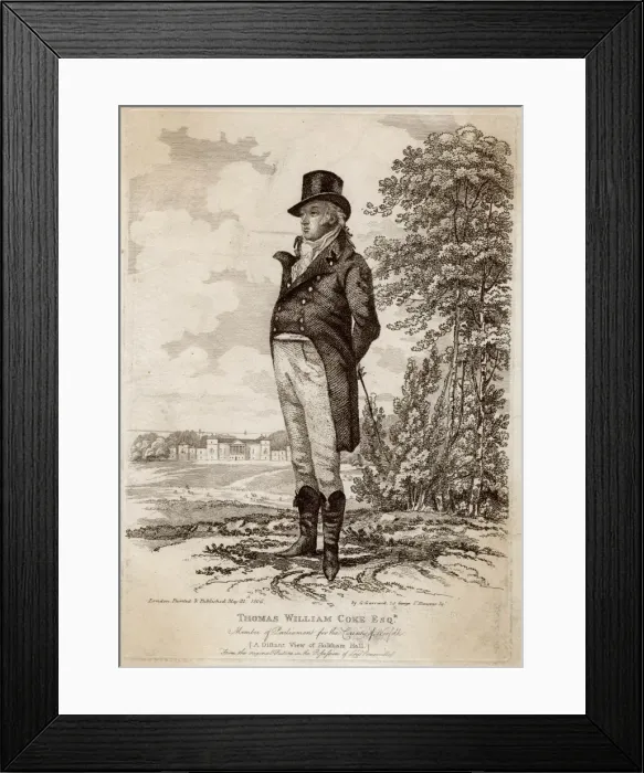 Framed Print : Thomas William Coke Framed Print : Thomas William Coke