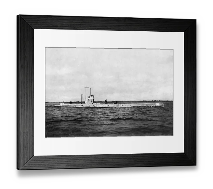 Framed Print : The German submarine U15 Framed Print : The German submarine U15