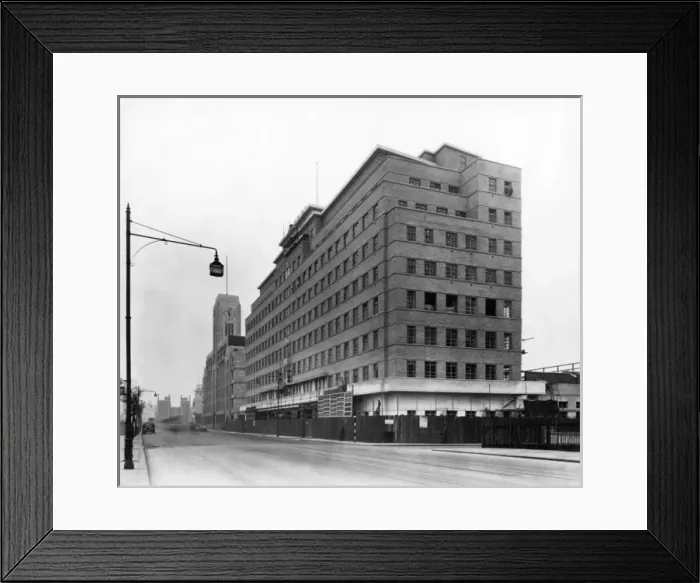Framed Print : London Fire Brigade, Lambeth headquarters Framed Print : London Fire Brigade, Lambeth headquarters